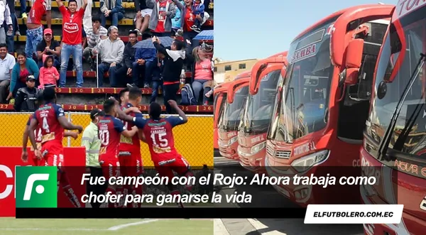 Fue uno de los delanteros más letales del fútbol ecuatoriano, se paseó con varios clubes y hoy tiene la profesión de chofer