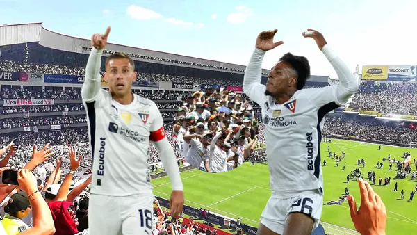 Futbolista de Liga de Quito se enojó y reaccionó de mala manera