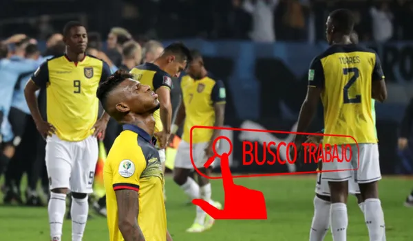Futbolista ecuatoriano renunció a la selección, ahora se quedó sin empleo.
