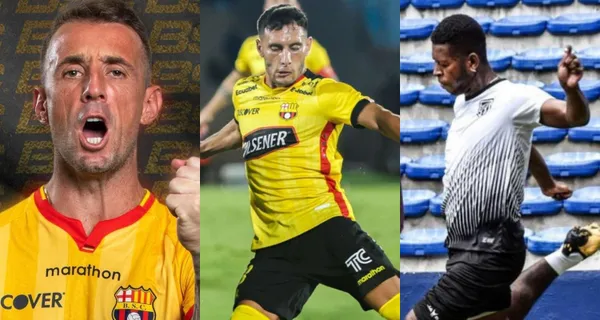 Gabriel Cortez hizo traspapelar a Emmanuel Martínez en el cotejo Barcelona SC ante 9 de Octubre, pero esto pasó con Damián Díaz que lo tuvo como compañero