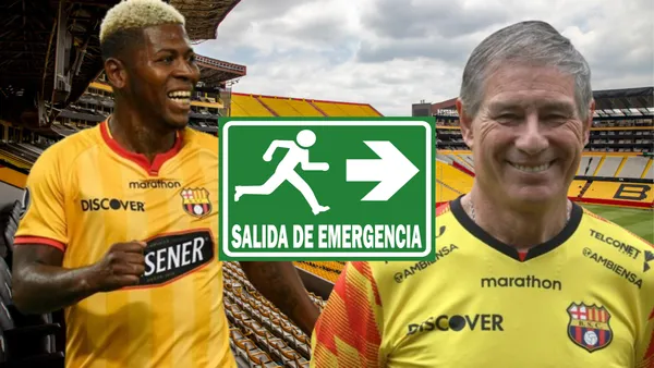 Gabriel Cortez y Ariel Holan (Foto tomada de: Primicias/Reuteurs/API/AC Planeta Fuego)