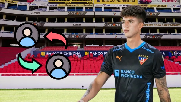 Gabriel Villamíl (Foto tomada de: Liga de Quito/Gabriel Villamíl/Flaction)