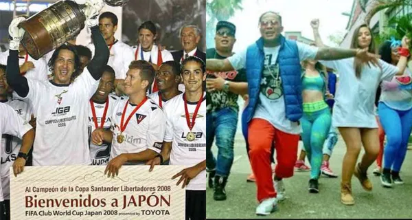 Ganó el torneo más importante con Liga de Quito a nivel clubes, y ahora aprovechó que es mediático para incursionar como cantante