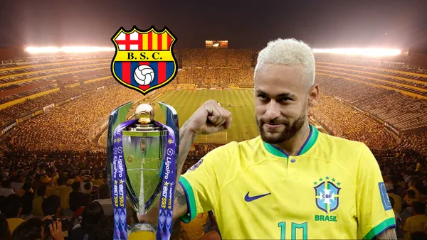 Ganó un título con Barcelona SC y le presentó su familia a Neymar