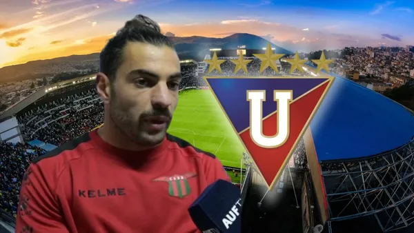 Gian Franco Allala durante su etapa en Boston River (Fuente: Radio La Red)