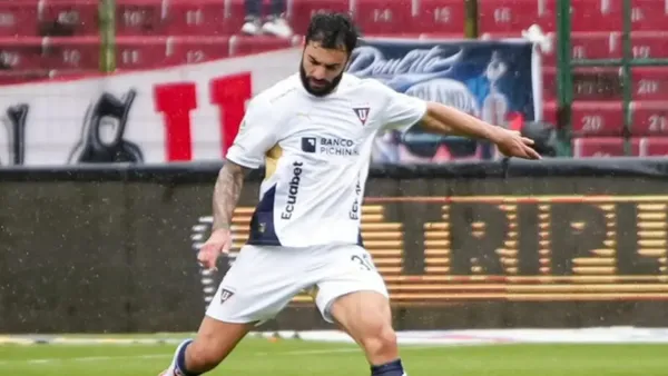 Gian Franco Allala jugador de Liga de Quito