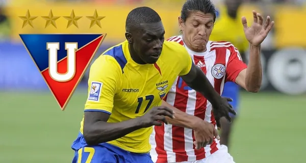 Giovanny Espinoza no ha dejado las filas de Liga de Quito y entrena al equipo