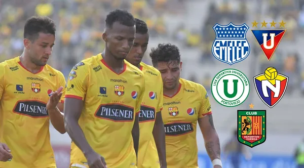 Goal reveló los plagios de los escudos, donde aparece otro club ecuatoriano además de BSC