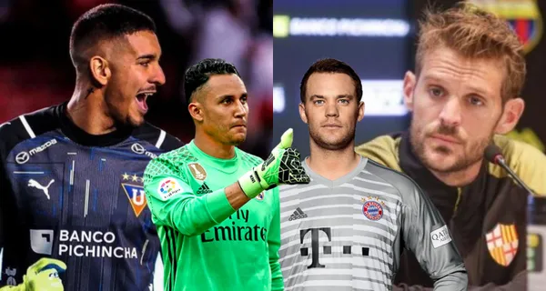 Gonzalo Falcón quiere seguir siendo el guardián de Liga de Quito y por ello entrena a tope, como en el Viejo Continente lo hacen Keylor Navas y Manuel Neuer