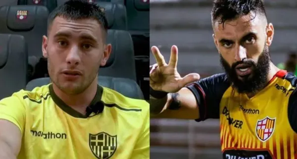 Gonzalo Mastriani confesó irse triste de Barcelona SC, mientras que en Brasil Emmanuel Martínez dijo esto tras dejar el país