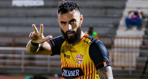 Gonzalo Mastriani ha sido fuertemente criticado en Barcelona SC luego del partido de Copa Ecuador
