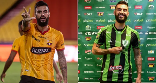 Gonzalo Mastriani no la pasa bien en Atlético-MG luego de un paso por Barcelona SC que no quería terminarlo