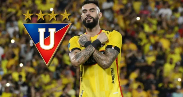 Gonzalo Mastriani no la ve en Brasil y es por ello que lo pusieron como un 9 que podría ser la salvación para Liga de Quito