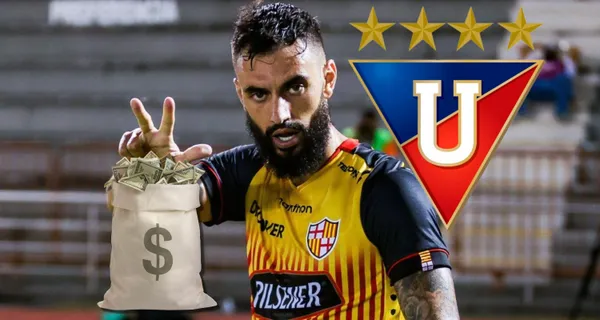 Gonzalo Mastriani podría ser el delantero que requiere Liga de Quito para el 2023