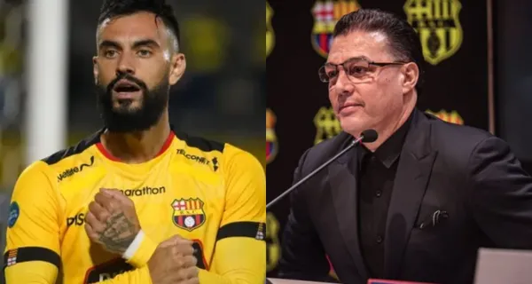 Gonzalo Mastriani no se irá de Barcelona SC, luego que la propuesta que ofrecieron desde Brasil no cumplió las expectativas