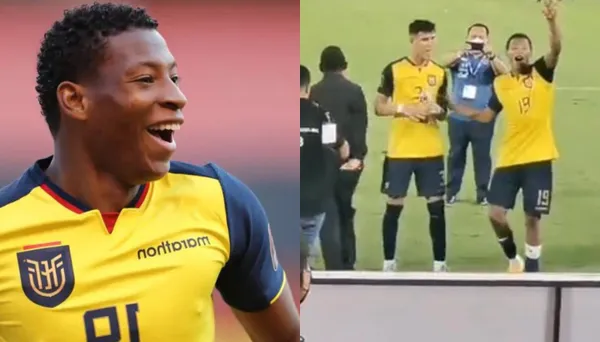 Gonzalo Plata aprovechó a la hinchada y le hizo tremenda trolleada a Piero Hincapié