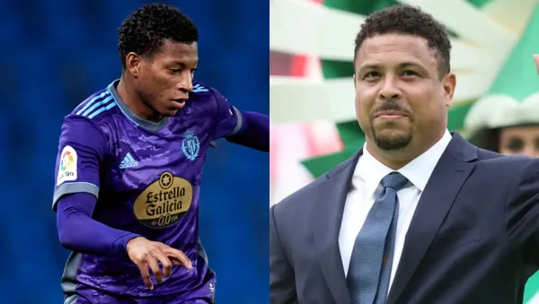 Gonzalo Plata es uno de las figuras del Valladolid, pero también es uno de los mimados de Gonzalo Plata