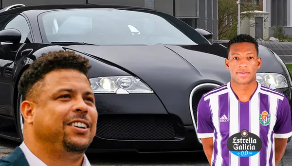 Gonzalo Plata es uno de los mejores jugadores del Valladolid, sin embargo, Ronaldo Nazario no hace nada por comprarlo