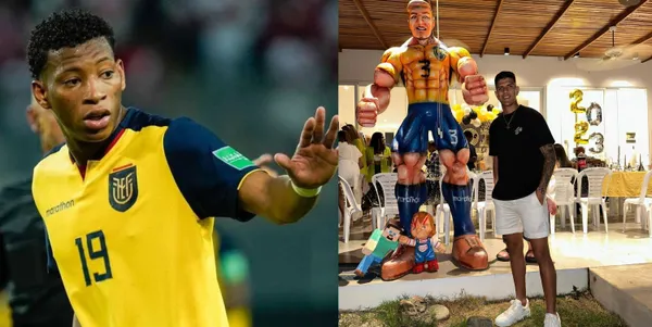 Gonzalo Plata festejó el año de manera mesurada y en compañía de su hermano