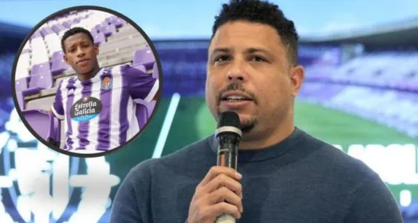 Gonzalo Plata firmó con Real Valladolid sin embargo hay un video que provocó disgusto en Ronaldo Nazario, presidente del club