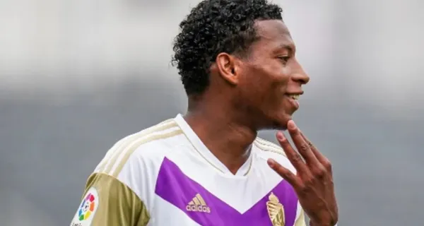 Gonzalo Plata no ha tenido una campaña regular en el Real Valladolid, lo que le ha valido para que su precio baje en el mercado europeo