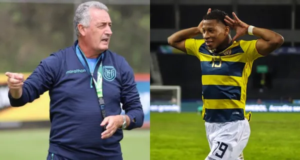 Gonzalo Plata en la nueva alineación de Gustavo Alfaro aparece como titular pero no como extremo por izquierda