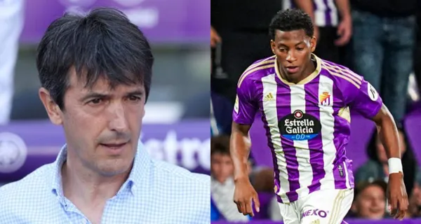Gonzalo Plata le dio una lección a Pacheta que no olvidará, luego que perdiera el Valladolid al último minuto contra Cádiz