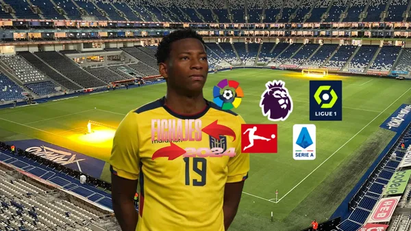 Gonzalo Plata, ligas del fútbol de Europa. Foto tomada de: La Tri