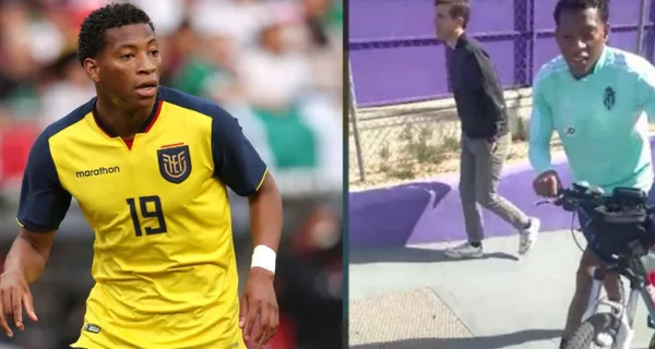 Gonzalo Plata pasó un momento divertido junto a un aficionado