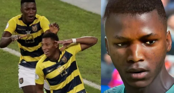 Gonzalo Plata no se parece en nada en el juego al de la vida real, mientras que Moisés Caicedo está 100% idéntico