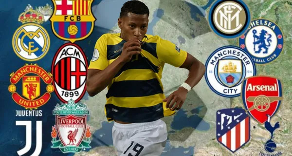 Gonzalo Plata sueña en grande y tiene en mente los equipos donde quiere llegar a futuro. Ya trabaja para ello