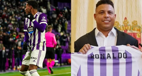 Gonzalo Plata volvió a tener minutos en Real Valladolid luego de dos partidos sin ser convocado. Ronaldo estuvo siguiendo de cerca al club