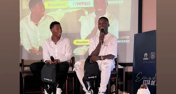 Gonzalo Plata y Moisés Caicedo estuvieron en un evento y esto pasó cuando después