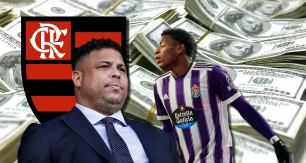 Gonzalo Plata y Ronaldo Nazario / Foto: Caracol