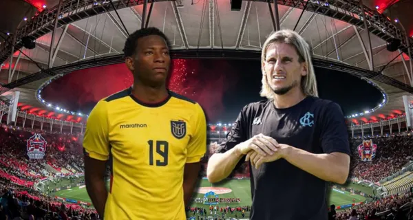 Gonzalo Plata y Sebastián Beccacece / Foto: Olé