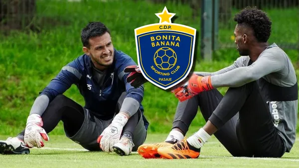 Gonzalo Valle y Alexander Domínguez / Foto: LDU