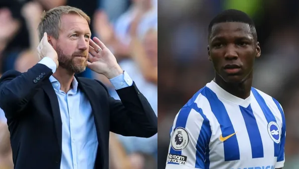 Graham Potter le dio un golpe bajo al ecuatoriano Moisés Caicedo
