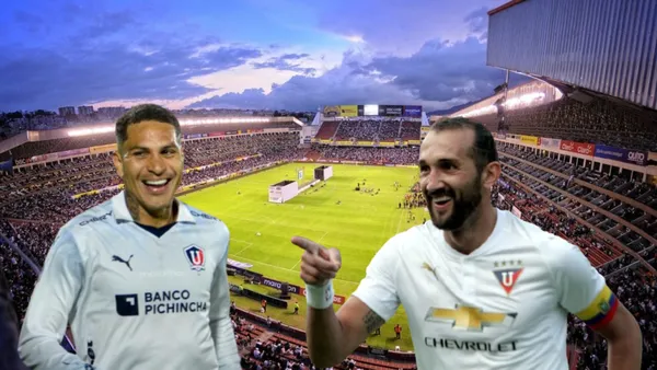 Guerrero y Barcos / Foto de: El Futbolero Ecuador