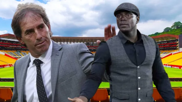 Guillermo Almada y Segundo Alejandro Castillo (Foto tomada de: Barcelona SC/API/X)