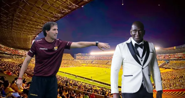 Guillermo Almada y Segundo Castillo / Foto de: El Futbolero Ecuador