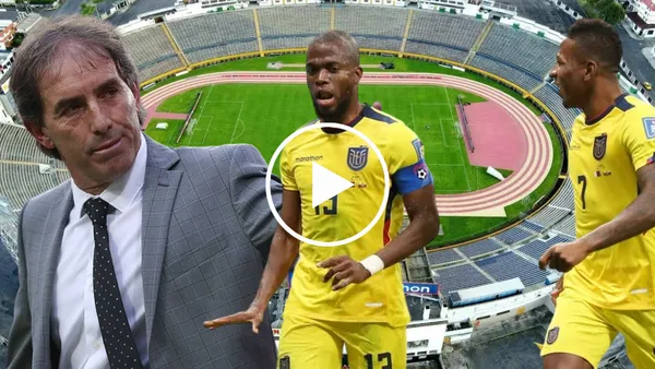 Guillermo Almada y Selección Ecuatoriana (Foto tomada de: Extra/Mexsport/La Tri)