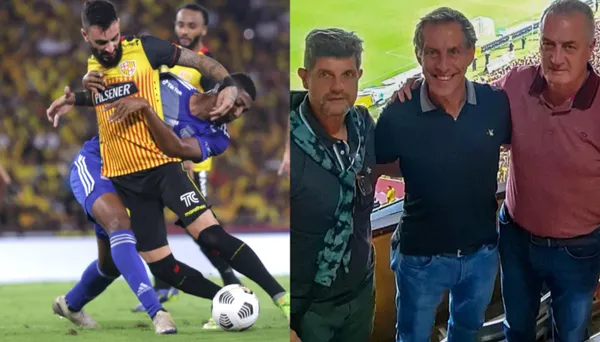 Gustavo Alfaro estuvo presente y se llevó una grata sorpresa con un jugador