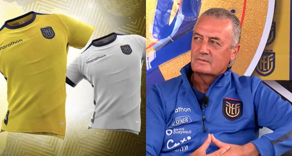 Gustavo Alfaro habló luego de la presentación de la camiseta de la Selección Ecuatoriana para el Mundial y reaccionó a la nueva indumentaria