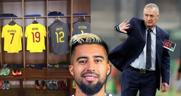 Gustavo Alfaro limpió el camerino de la Selección Ecuatoriana, de un jugador que cayó pesado cuando lo llevaron