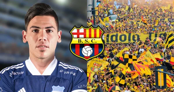 Gustavo Canto nuevo fichaje del Club Sport Emelec confesó que revisó los partidos con Barcelona SC y considera el "Clásico de Astillero" como el más importante del país