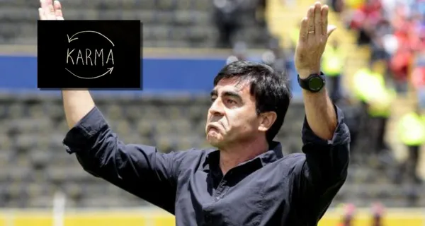 Gustavo Quinteros se comió la clasificación a un mundial con la Selección Ecuatoriana pero cobró un buen dinero. Ahora el karma tocó a su puerta