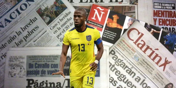 Hasta la prensa argentina se rindió a sus pies, lo que dijo de Enner Valencia