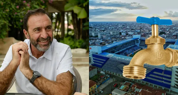 Hay molestia en la hinchada porque no había agua en el escenario deportivo