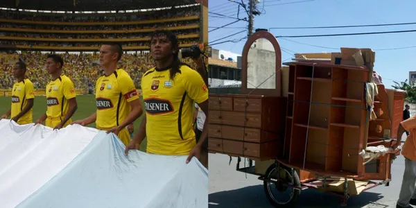 Hay un jugador que vino a menos en el mundo del fútbol y hoy, para ganarse la vida, se dedica a fabricar y vender muebles