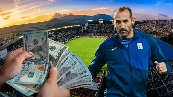 Hernán Barcos (Foto tomada de: Liga de Quito/RPP/La Razón)